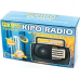 Радиоприемник радио FM ФМ KIPO KB-308AC Чёрный