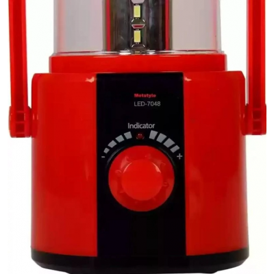 Аккумуляторный светодиодный кемпинговый фонарь - лампа Duration Power DP-7048C 2800mAh 8W Красный