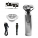 Электробритва для мужчин роторная для бритья с плавающими головками DSP 60112 IPX5 USB