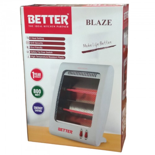 Обогреватель инфракрасный Better Heater QH 800, 800 Вт, 15 кв.м, 2 режима