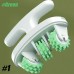Круглый ролик-массажер для талии, брюшных мышц, кольцо, зажим для ног SBJ-2303 Зелёный