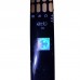 Светодиодная лента работает от USB LED 5050 RGB комплект 5 метров, разноцветная с пультом