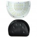 Лампа LED UV лед уф SUN G4 Max 72вт для маникюра, наращивания ногтей, гель лак 72 диода Розовая с чёрным