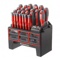 Набор отверток с комплектом насадок 114 ед. INTERTOOL VT-3372