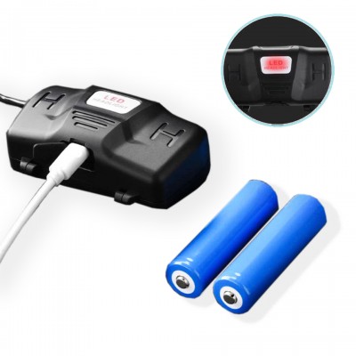 Мощный Налобный фонарь BL-A7-P50 фонарик зарядка micro USB 3 режима