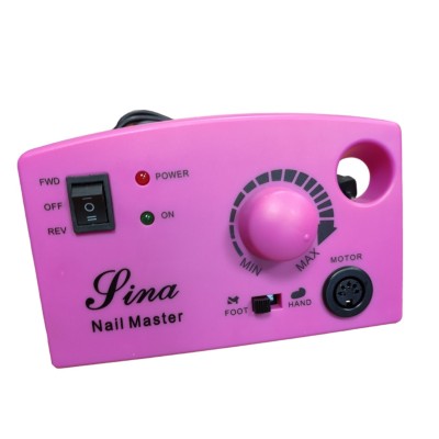 Фрезер для маникюра и педикюра Nail Master Lina 5227, 30000 об/мин, фрезер для ногтей Розовый