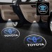 Лазерная дверная подсветка/проекция в дверь автомобиля Toyota 002