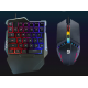 Комплект игровой 2в1 одноручная клавиатура + мышь с подсветкой 198I G506