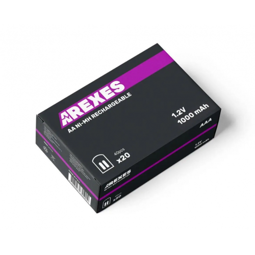 Аккумулятор ААА Arexes (1000mAh) 1.2v (NI-MH) мини пальчик