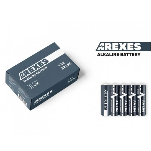 Батарейка Arexes LR6/AA 1.5v алкалиновая (60шт в упаковке) Оригинал