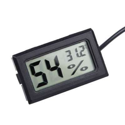 Цифровой термометр-гигрометр с выносным датчиком влажности  FY-12