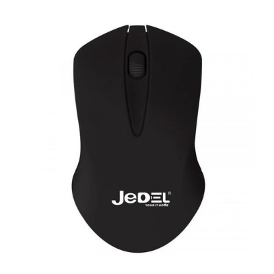 Беспроводная аккумуляторная мышь JEDEL W120 1000dpi мышка Чёрная