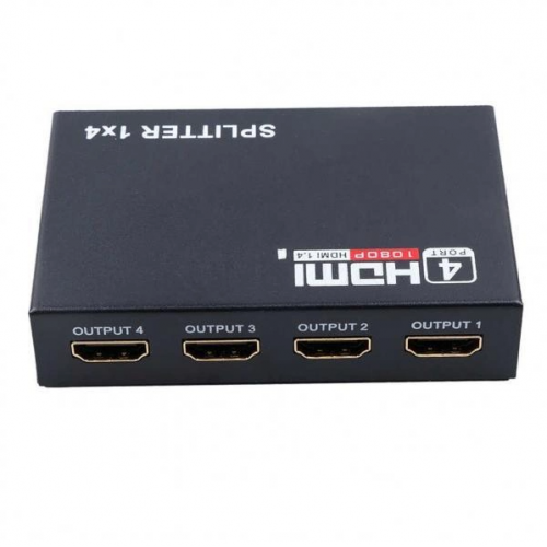 HDMI разветвитель на 4 порта HDMI SPLITTER 1 in 4