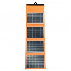 Солнечная панель трансформер GDTimes GD-ZD0620 20Вт зарядка от солнца Solar Panel на 2 USB