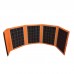 Солнечная панель трансформер GDTimes GD-ZD0620 20Вт зарядка от солнца Solar Panel на 2 USB