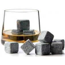 Набор камней для охлаждения виски Whiskey Stones 9 шт + чехол