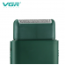 Электробритва беспроводная VGR V-390 с встроенным выдвижным триммером шейвер 5 Вт Зелёный