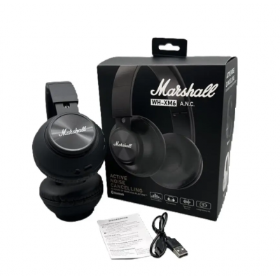 Наушники беспроводные Bluetooth Marshall WH-XM6 Черные