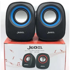 Компьютерные колонки JEDEL JD-M600 Чёрные с синим