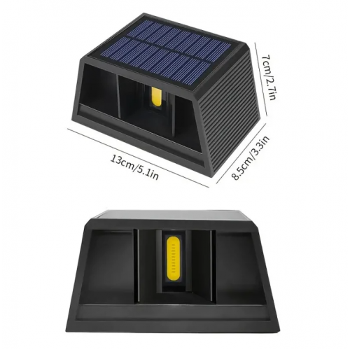 Настенный фонарь с солнечной панелью DOUBLE LIGHT HS-8032