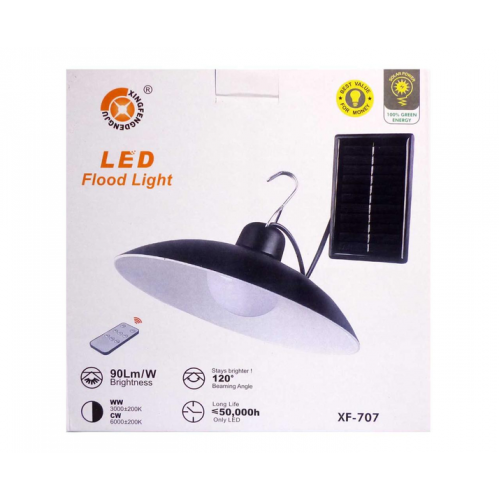 Уличный фонарь на солнечной батарее LED Flood Light XF-707