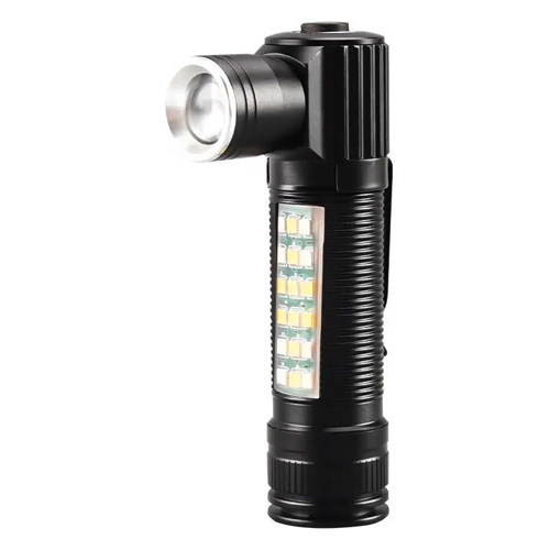 Фонарь 2 в 1 SY-2209-Р50+18SMD, Li-Ion аккум., индикация заряда, ЗУ USB, zoom