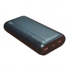 Портативная зарядка Power bank XO PR127 PD20W+QC22.5W 20000 mAh 2USB/1Type-C Черный