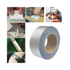 Прочная липкая лента с алюминиевым покрытием, алюминиевый скотч Butyl Self Adhesive 5 м