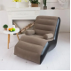 Надувний диван-крісло з підлокітником Inflatable Sofa 80x140x85 см із вбудованим насосом