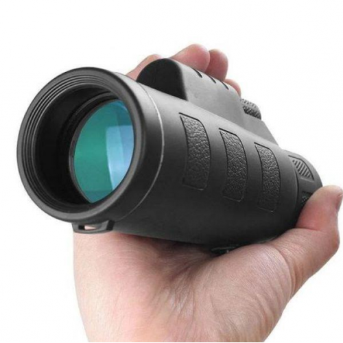 Монокуляр монокль с треногой и клипсой HLV Monocular Telescope KL-1040 Черный