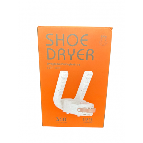 Антибактериальная сушилка для обуви Shoe Dryer LSF-006 ультрафиолетовая электросушилка с таймером Белая