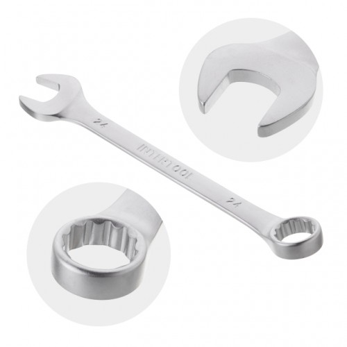 Набор ключей комбинированных 14 ед., 6-24 мм, Cr-V INTERTOOL HT-1252