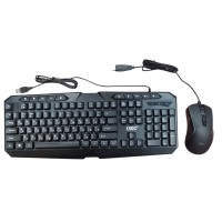 Комплект клавіатури та миші з RGB підсвічуванням UKC 9541 від USB