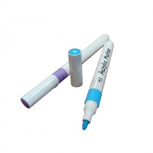 Набор акриловых маркеров 80 штук на водной основе в кейсе Acrylic Marker Y 04