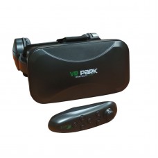 Очки шлем виртуальной реальности VR BOX VRPARK 9938 с наушниками и пультом дистанционного управления черные