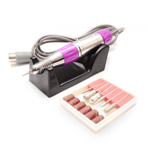 Фрезер для маникюра и педикюра Nail Polisher DM-211, 25000 об/мин, фрезер для ногтей Фиолетовый