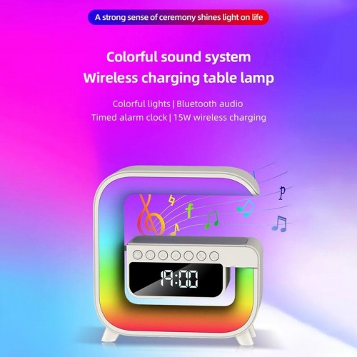 Многофункциональная настольная лампа с беспроводной зарядкой G3 mini