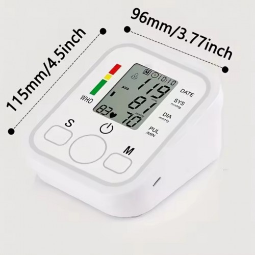 Электронный измеритель давления electronic blood pressure monitor Arm style, тонометр с USB