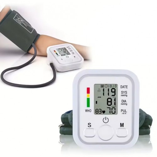 Электронный измеритель давления electronic blood pressure monitor Arm style, тонометр с USB