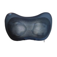 Массажер, массажная подушка для дома и машины Massage pillow CHM-8028 (8 роликов) Черный