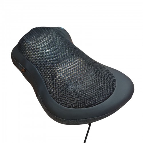 Массажер, массажная подушка для дома и машины Massage pillow CHM-8028 (8 роликов) Черный