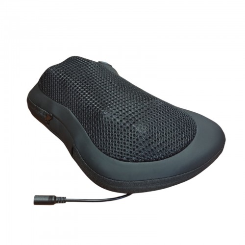Массажер, массажная подушка для дома и машины Massage pillow CHM-8028 (8 роликов) Черный