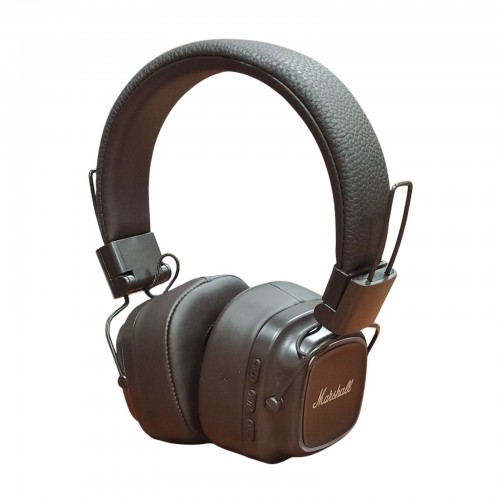 Беспроводные накладные наушники Marshall Major 4 Bluetooth, разъемом AUX Type-C Тёмно-коричневый