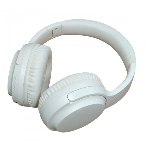 Беспроводные накладные наушники Borofone BO25 Bluetooth V5.3, разъемом AUX Type-C Бежевые