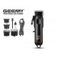 Аккумуляторный триммер машинка для стрижки волос Geemy GM-8040 с 4 насадками