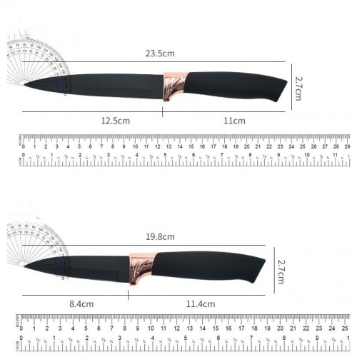 Силиконовый кухонный набор принадлежностей с деревянной ручкой Kitchenware Set 19 предметов Чёрный со вставками