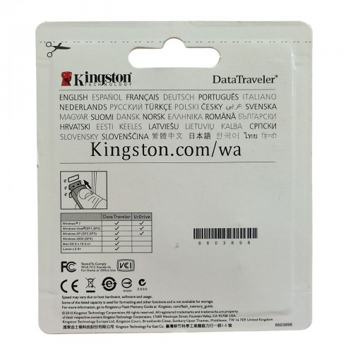 Флеш накопитель USB Flash Card 16GB Kingston Флешка