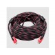 Кабель HDMI - HDMI 25 метров нейлоновая обмотка