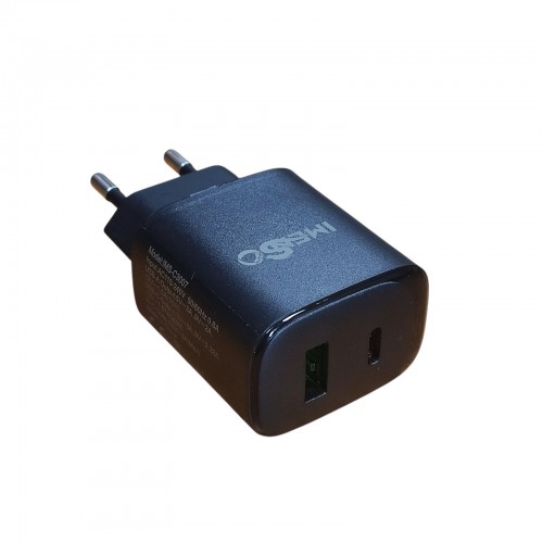 Зарядное устройство 20W USB+Type-C IMS-C3007 блок питания Черный