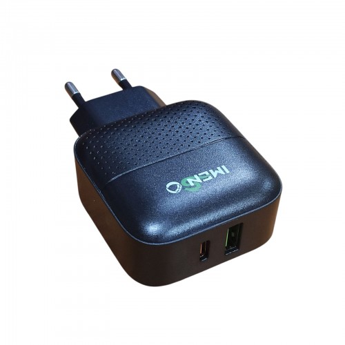 Зарядное устройство 20W USB+Type-C IMS-C3003 блок питания Черный